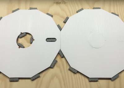 Die Cut Plastic Corrugate